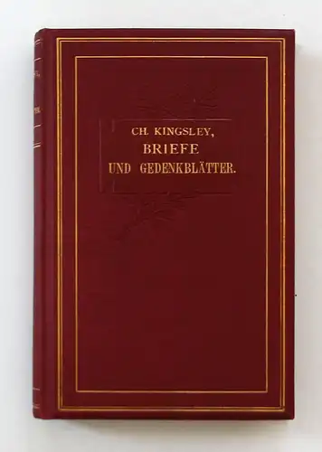 Briefe und Gedenkblätter, herausgegeben von seiner Gattin. Achte Auflage.