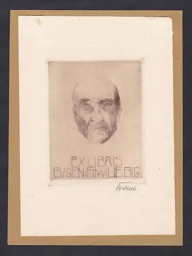 Exlibris für Eugen v. Liebig