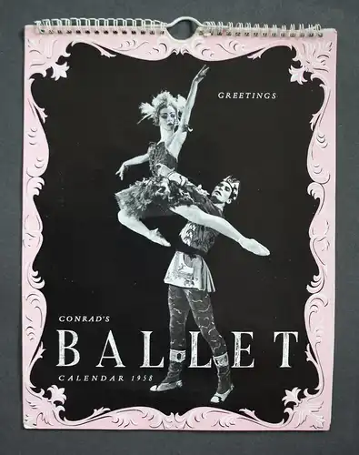 Conrad's Balett Calendar 1958