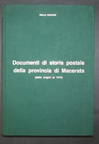 Documenti di storia postale della provincia die Macerata.