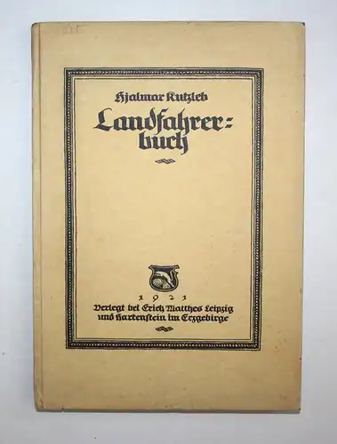 Landfahrerbuch.