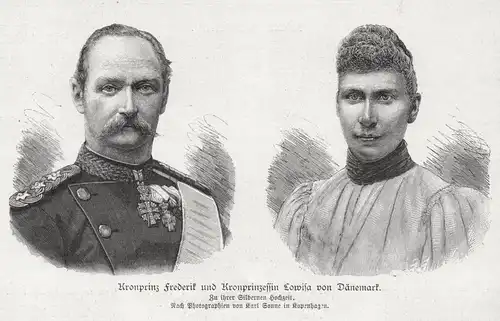 Kronprinz Frederik und Kronprinzessin Lowisa von Dänemark - Frederik Lowisa Dänemark Kronprinz Kronprinzessin