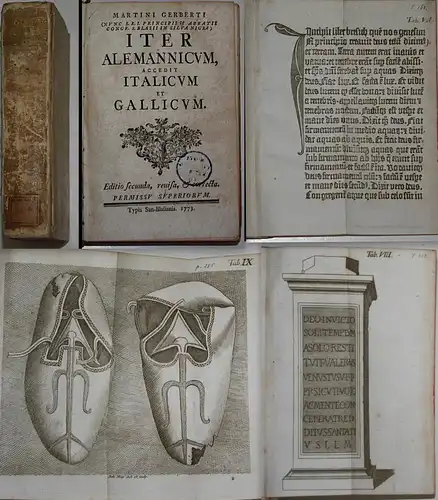 Iter Alemannicum accedit Italicum et Gallicum. Editio secunda, revisa & correcta.