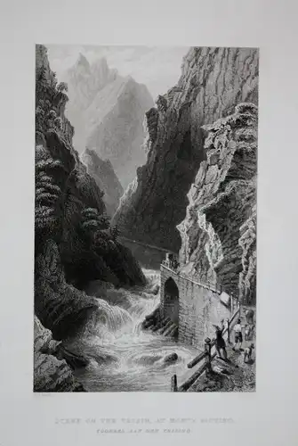 Scene on the Tessin, at Monte Piotino Monte Piottino Monte Piottino Schlucht Kanton Tessin Schweiz Switzerland