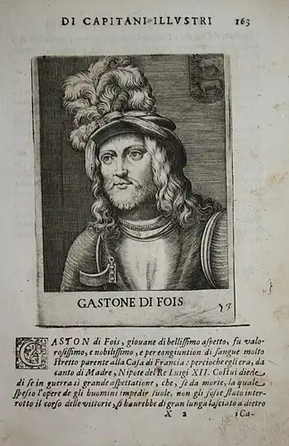 Gastone di Fois Gaston de Fois (1489-1512) -- Nemors Estampas