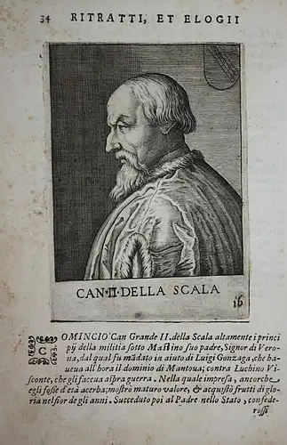 Can II Della Scala Cangrande II della Scala (1332-1359) -- Verona Castelvecchio