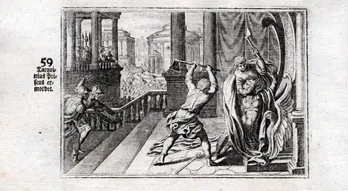 Tarquinius Priscus ermordet - Lucius Tarquinius Priscus Ermordung murder