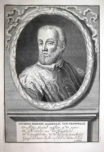 Anthonis Perenot, Kardinaal van Granvelle - Antoine Perrenot de Granvelle Kardinal cardinal Nederland Portrait