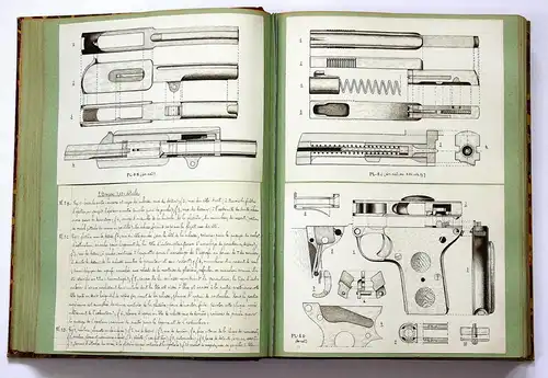 Mecanismes dArmes. Pistolets automatiques. / Revolvers. - 2 volumes.