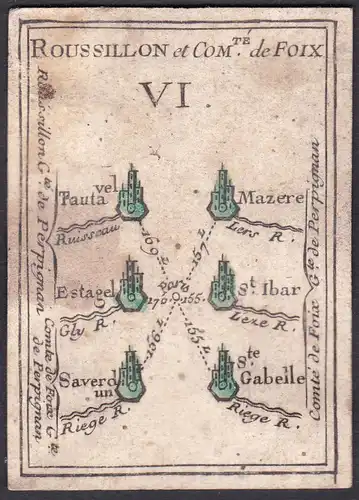 Roussillon et Comte de Foix VI. - Roussillon Foix Frankreich France Tautavel Mazères Estagel Saint-Ybars Saver