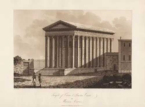 Temple of Caius & Lucius Caesar. or Maison Carrée - Nimes Maison Carrée Roman temple Gard Occitanie France vie