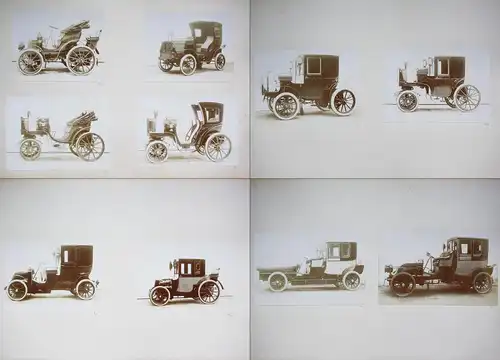 A very important collection of original designs and photographs from the beginning of French automotive indust