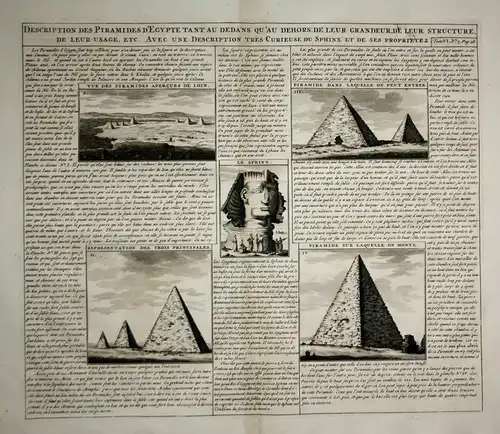 Description des piramides d'Egypte tant au dedans qu'au dehors; de leur grandeur, de leur structure, de leur u