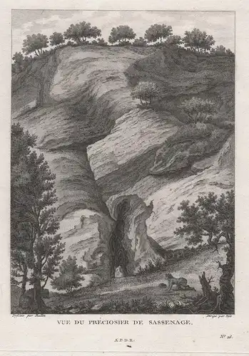 Vue du preciosier de Sassenage. - Sassenage Preciosier rocher mont Isere Auvergne Ansicht view vue