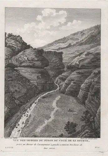 Vue des Gorges du Furon du coté de sa source - Gorges du Furon Sassenage Isere Auvergne Ansicht view vue