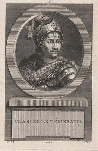 Charles le Temeraire - Charles le Temeraire (1433-1477) Karl der Kühne Herzog Burgundy Burgund Bourgogne Portr