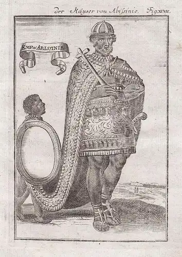 Emp. d'Abissinie - Ethiopian Empire emperor Kaiser East Africa Afrika