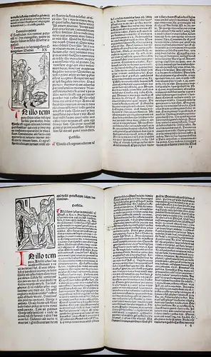 Postilla guillermi super Epistolas et Evangelia de tempore et sanctis Et pro desufunctis. Liber Chronicarum /