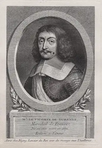 Mr. le Vicomte de Turenne Marechal de France... - Henri de la Tour d'Auvergne, vicomte de Turenne (1611-1675)