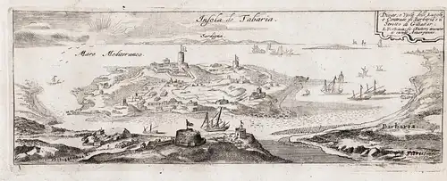 Insola de Tabaria - Tabarca island Tunisia Tunisien Ansicht view