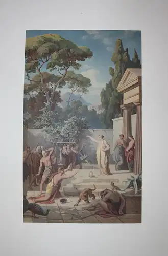 Odysseus' Gefährten durch Kirke verwandelt