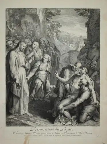 Resurrrection du Lazarus - Raising of Lazarus