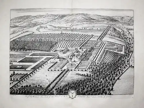 Ingleby Mannor the Seat of the Honble. Sr. Wm. Foulis Bartt. in ye County of Yorke. - Ingleby Manor Greenhow N