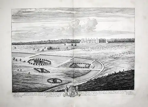 Grimsthorp in the County of Lincoln the Seat of the Rt. Honble. Robt. Earl of Lindsey, Lord Great Chamberlain