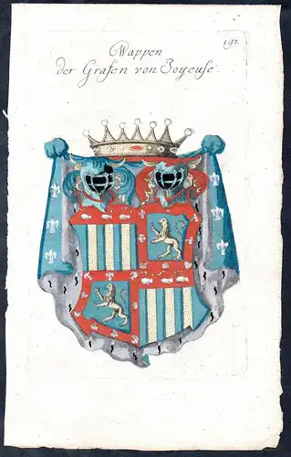 Wappen der Grafen von Boyeuse - Wappen coat of arms Adel Heraldik heraldry