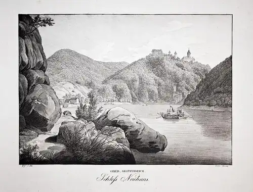 Schloss Neuhaus an der Donau. - Schloss Neuhaus an der Donau Sankt Martin im Mühlkreis Österreich