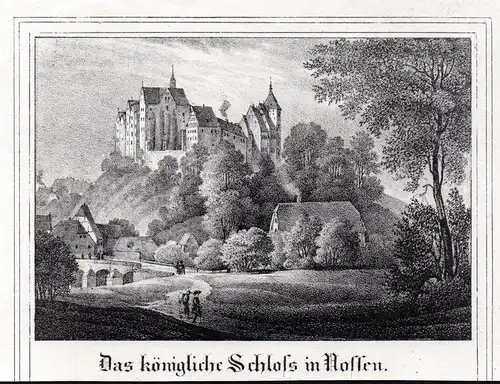Das königliche Schloss in Nossen - Schloss Nossen Sachsen