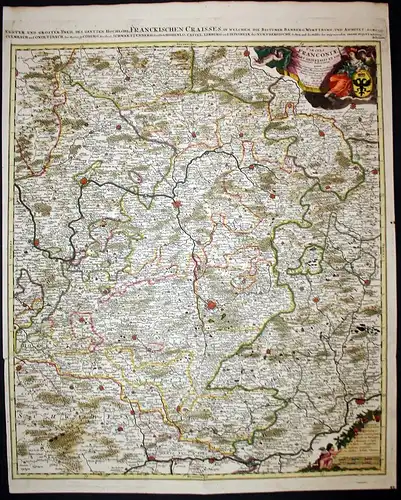Erster und groster Theil des gantzen Hochlöbl Fränckischen Craisses, in welchem die Bistumer Bamberg, Wurtzbur