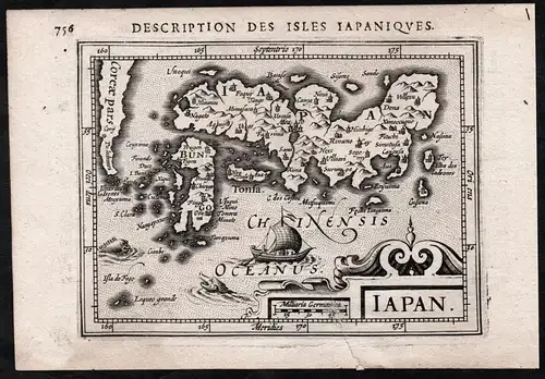 Japan - Japan Korea Asia Asien Karte map