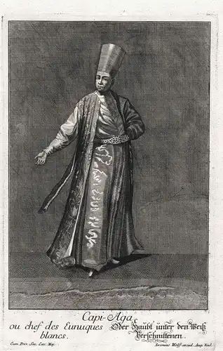 Capi-Aga - Orient Ottoman Empire Islam Muslim Türkei Turkey Trachten costumes costume Tracht