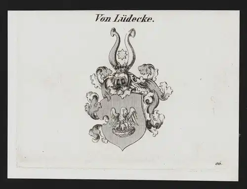 Von Lüdecke - Wappen coat of arms Adel Heraldik heraldry