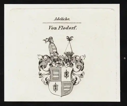 Von Flodorf - Wappen coat of arms Adel Heraldik heraldry