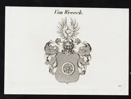 Von Wreech - Wappen coat of arms Adel Heraldik heraldry