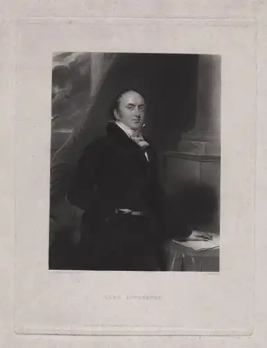 Lord Ashburton - Alexander Baring, 1st Lord of Ashburton British politician banker Portrait