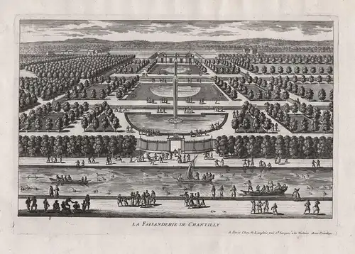 La Faisanderie de Chantilly- Chateau de Chantilly Pheasantry Faisanderie Fasanerie Fasan jardin hunting Jagd G