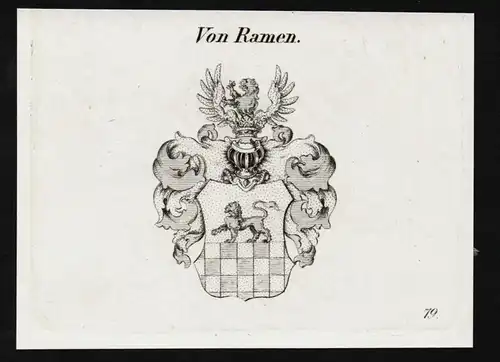 Von Ramen - Wappen coat of arms Adel Heraldik heraldry