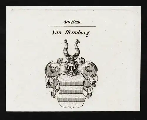 Von Heimburg - Wappen coat of arms Adel Heraldik heraldry