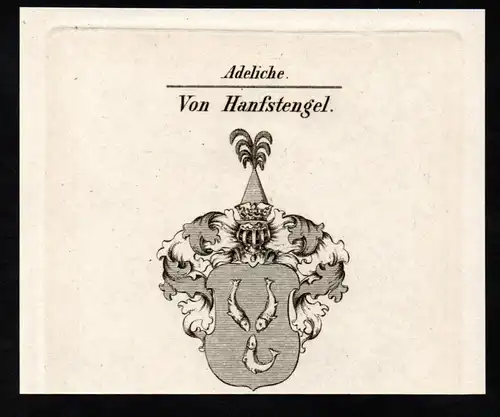 Von Hanfstengel - Hanfstengel Hanfstaengel Wappen coat of arms Adel Heraldik heraldry