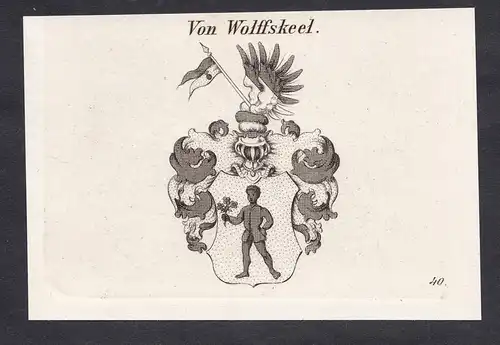 Von Wolffskeel - Wappen coat of arms Adel Heraldik heraldry