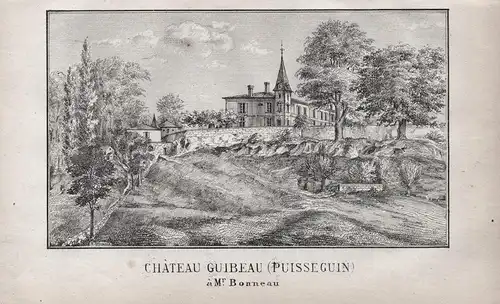 Chateau Guibeau (Puisseguin) - Bordeaux Wein wine vin