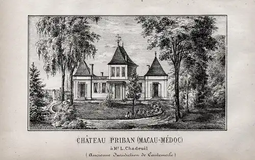 Chateau Priban (Macau-Medoc) - Bordeaux Wein wine vin