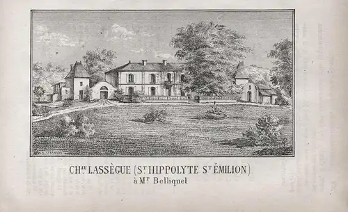 Ch.au Lassegue (St. Hippolyte St. Emilion) - Château Lassègue Saint Hippolyte Saint Emilion Bordeaux Wein wine