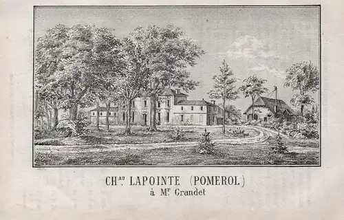 Ch.au Lapointe (Pomerol) - Chateau La Pointe Libourne Bordeaux Wein wine vin