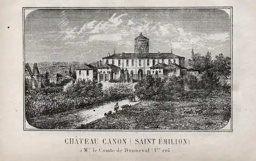 Chateau Canon (Saint Emilion) - Chateau Canon Clos St. Martin Bordeaux Wein wine vin