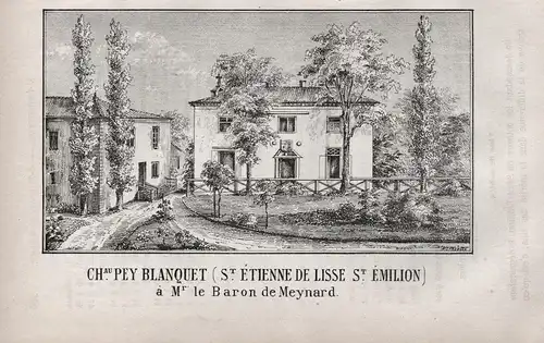 Ch.au Pey Blanquet (St. Etienne de Lisse St. Emilion) - Chateau Peyblanquet Saint-Étienne-de-Lisse Bordeaux We