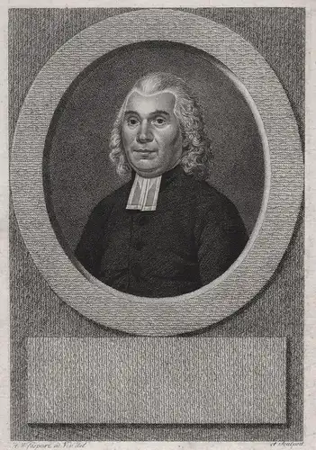 Cornelis Fortuyn (c. 1750-1828) Amsterdam Dutch preacher Predikant Portrait